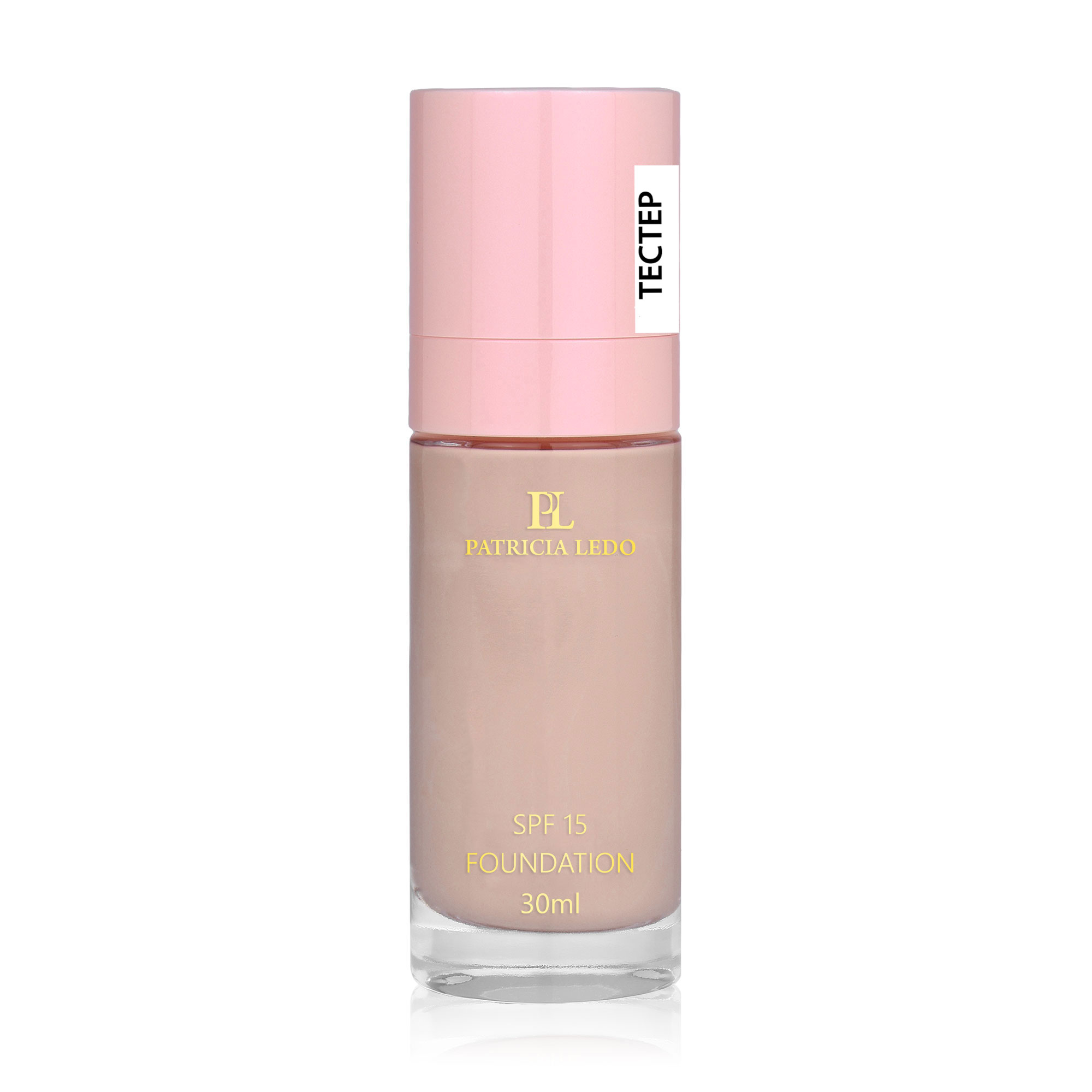 Тональний засіб для обличчя Patricia Ledo Collection Zephyr, SPF 15, тон 02, 30 г (Тестер)